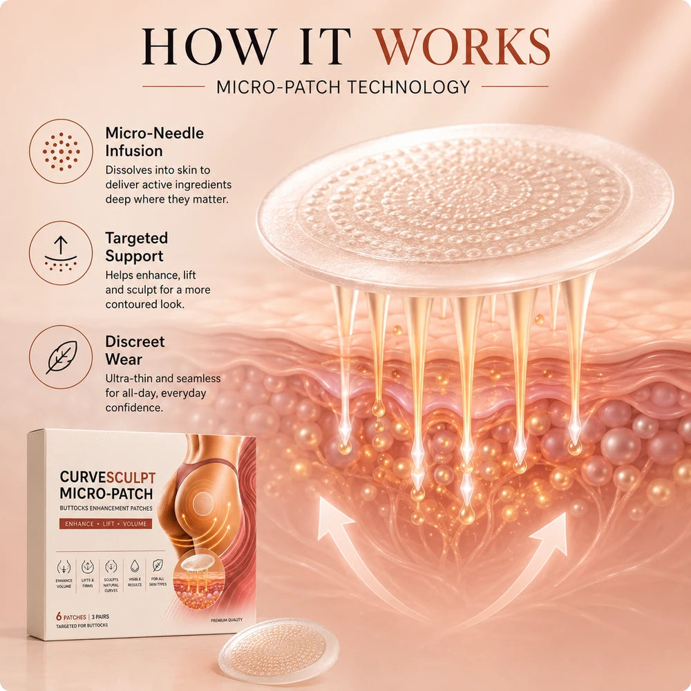 Micro-Needle Sculpting Body Patch
